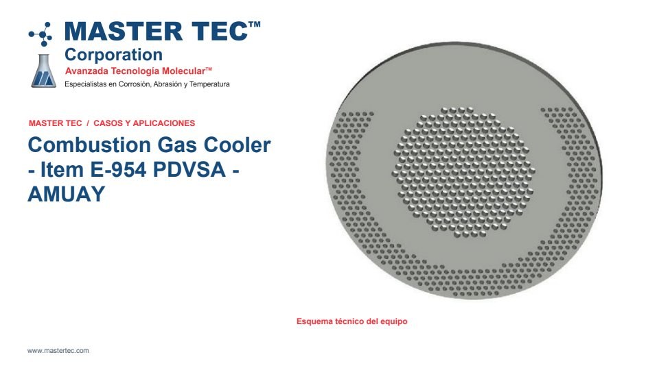 Portada - Heat Exchanger E-954 PDVSA